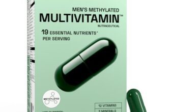 Ace Blend Multivitamin Capsules for Men | Pack of 60 | Methylated Multivitamin with 19 Essential Nutrients | Quatrefolic, MenaQ7 & Vitashine D3 | Supports Energy, Immunity, Focus & Heart Health