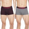 Chromozome Men Trunk CZ 408 (Pack of 2) S Multi 1