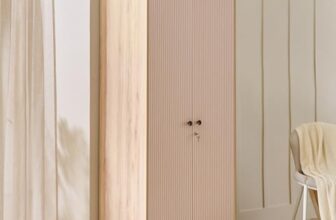Home Centre | Lexus 2-Door Swing Wardrobe | Engineered Wood | Brown | 1 Year Warranty