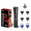 Havells 8 in 1 Grooming Kit |2-in-1 Special Blade|Nose & Ear Attachment|4 Beard & 2 Hair Combs|Type C Turbo Charge|No Nicks & Cuts|2 Year Guarantee|GS4008