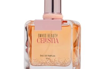 Swiss Beauty Celestia EDP | Long-Lasting Perfume | Ideal For Gifting | Everyday Wear | Top Note: Orange Blossom | Middle Notes: Coffee & Almond | Base Note: Cedar | 50ml