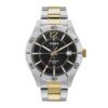 TIMEX Analog Watch for Men with Black Dial & Multicolor Stainless Steel Bracelet Band – Water Resistant Men’s Wrist Watches -TWEG295SMU07