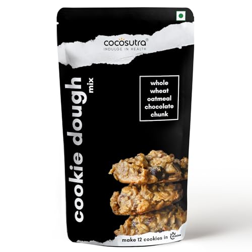 Cocosutra Chunky Chocolate Chip Cookie Dough Mix, 220g