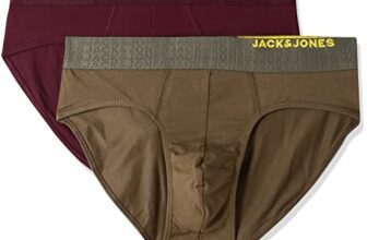 JACK & JONES Men’s Cotton Classic Regular Solid Briefs