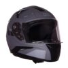 Royal Enfield AIR-X 1901 Full Face Helmet | Certification: ISI & DOT | High Impact Grade ABS Shell |Multipore Ventilation System | Aerodynamic Design with Aggressive Styling | Gray (L) 60 CM