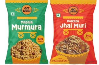 GO DESi Kolkata Jhalmuri, Masala Murmura, No Palm oil 100g x 2