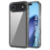 amazon basics Back Case Cover for iPhone 17 Air | Compatible for iPhone 17 Air Back Cover | Case Cover with Camera Protection | (TPU + PC | Translucent Black)