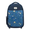 F Gear Ryto Navy Blue 35L School Backpack with 3 Spacious Compartments, 1 Front Pocket & Side Bottle Holder, Airflow Padded Back, Lightweight & Durable Bag for School, Tuition, Travel and Work