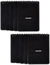 Amazon Brand – Solimo Wirebound Pocket Size Notebook, A7 Size, 90 Pages,Single Ruled, 70 GSM Paper