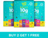 Yogabar 10 g Protein Bar Variety Pack, Gluten-Free, Healthy Snacks(Pack of 18) Protein Bars(900 g, Assorted)