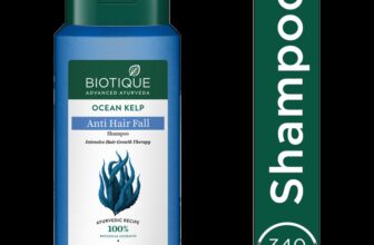 BIOTIQUE Ocean Kelp Anti Hair Fall Shampoo | Intense Hair Growth Therapy(340 ml)