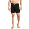 Pepe Jeans Men’s 100% Cotton Boxers Solid Shades, Soft & Breathable, 2 Side Pockets_Black_M