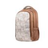 F Gear Shinra Mocha Mousse 34L School Backpack|3 Compartments|Airflow Padded Back Panel|Ergonomic, Lightweight & Durable with water Bottle Holders|Ideal for School, College, Office Travel & Daily Use