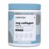 Cureveda Veg Collagen 5000mg Collagen Peptide with added Vitamin C & E, Grapeseed Extract For Healthy Skin, Hair & Nails | Men & Women – 150 gm Powder Unflavoured