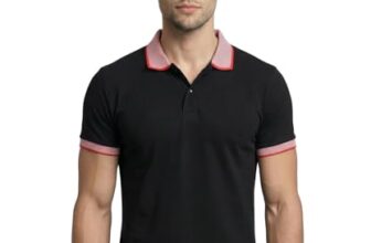 Scott International Men’s Cotton Polo T-Shirt | Regular Fit | Breathable & Soft Fabric | Classic Collar with Button Placket | Casual & Office Wear | Summer Essential Polo Tee for Men