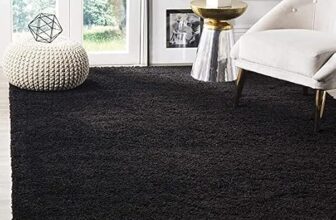 Anabia Carpet Soft Modern Shag Area Rugs Fluffy for Bedroom, Living Room Carpet Comfy Bedroom Home Decorate Floor Kids Playing Carpet [Size 9 x 12 Feet]