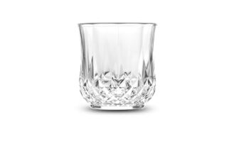 CELLO Amore Whiskey Rocks Glass Set of 6 Pcs, 325 ml Transparent | Leadfree Freezer & Dishwasher Safe, Toughened Glass Set for Bar, Liquor, Whiskey, Cocktail, Mocktail, Mojito & Cold Beverages