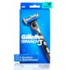 Gillette Mach 3, Shaving Razor For Men | Most Comfortable Shave | 3D Blade Technology | Metal Handle For Superior Grip
