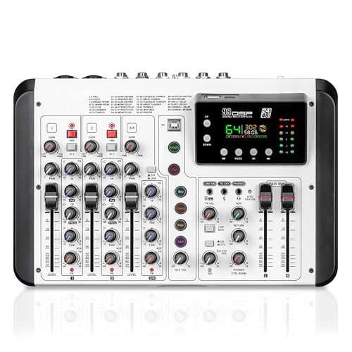 Audio Array MT-12 12 Analog+2 Digital Ch (L+R) Hybrid Analog+USB Mixer, Extra Sub Out+Fq Selector 48kHz DSP, 4XLR & 8 TRS In, 3-Band EQ, +48V, 24dBu XLR Out, Graphical EQ, Type-C, Studio & Streaming