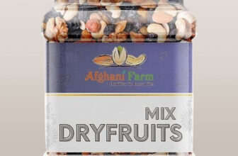 AFGHANI FARM All-Natural Dry Fruit Mix – Perfect On-The-Go Snack Almonds, Apricots, Cashews, Figs, Pistachios, Raisins, Dates, Apricots(1 x 1000 g)