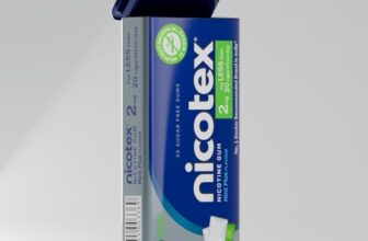 Cipla Nicotex Nicotine Sugar Free Mint Plus Gums 2mg | Helps to Quit Smoking | WHO-approved Therapy | 30 Gums per Tin | Pack of 9