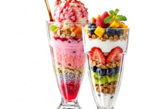 CELLO Falooda Glass Set of 2 Pcs 300ml, Transparent | Freezer & Fridge Safe, Leadfree Dishwasher Safe Toughened Crystal Clear Glasses Set for Drinking Juice Milkshake Cocktail Mocktail Coldrinks Soda