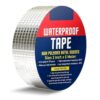 Zista Super Strong Adhesive Waterproof tape Permanent Repair Roof Water Leakage Solution Rubber Foil Suitable for Roof Leak, surface Crack, Window Sill Gap, Boat Sealing, Tank Leak