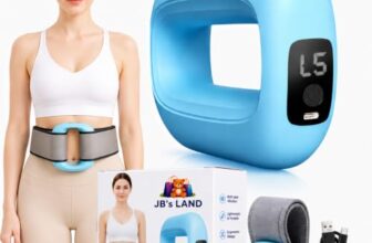 Belly Fat Burner Belt | Wearable Vibration Waist Massager for Men & Women