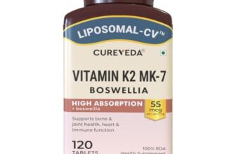 Cureveda Liposomal Vitamin K2 MK-7 55mcg