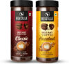 Bevzilla Instant Coffee Powder Combo- 200g Premium Classic Strong & 200g Hazelnut Instant Coffee(2 x 200 g, Unflavoured, Hazelnut Flavoured)