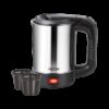 MILTON Euroline Electric Travel Kettle With Handle, 1000 Watt Beverage Maker(0.5 L, Silver)