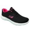 Skechers Women Summits Sneakers (896199ID-BKHP_7) Black/HOT Pink