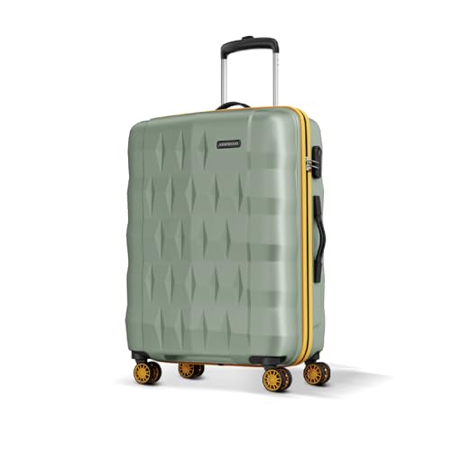 Aristocrat Comet Set of 3 (Cabin+Medium+Large) Hard Case Trolley Bags,Brown