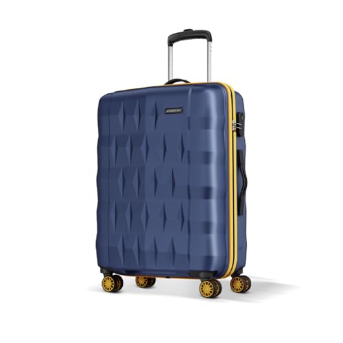 Aristocrat Comet Set of 3 (Cabin+Medium+Large) Hard Case Trolley Bags,Brown