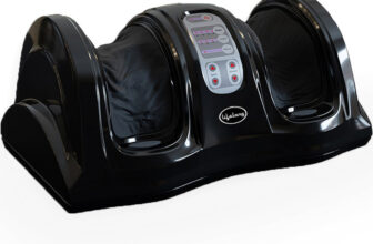 Lifelong LLM486 Foot Massager with Vibration for Pain Relief & Improved Blood Circulation Massager(Black)
