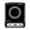 Amazon Basics 1600W Induction Cooktop | 7 Pre-Set Cooking Menus | LED Display | Smart Push Buttons I Energy Efficient, Auto Cut-off, 20A IGBT & 4KV Surge Protection I Black