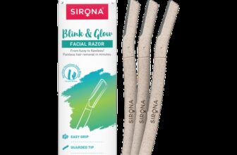 SIRONA Reusable Face Razor | Painless Facial Hair Removal | Face, Eyebrow & Upper Lip, Women(Pack of 3)