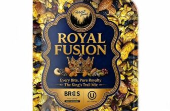 Forest Found Royal Fusion Masala Dry Fruits Trail Mix – 400gm | Premium Dry Fruit Mix For Snacking | With Cashews, Almonds, Raisins, Cranberries, Sunflower & Pumpkin Seeds | No Palm Oil & Flavours
