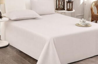 Cortina Cloud Cotton King Size Bedsheet with 2 Pillow Covers | Super Soft, Breathable & Skin-Friendly Bedsheet for Double Bed King Size with Solid Design | (270×250 cm) (Cream, King)