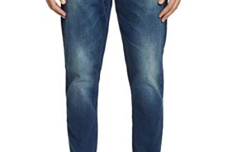 United Colors of Benetton Men’s Slim Casual Pants (4LRNS9007I901_Blue_30)