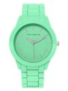 French Connection Hue Green Round Dial Womens Analogue Watch FCS04GR