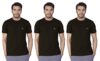 Lux Nitro Men’s Regular Fit Round Neck T-Shirt_Black