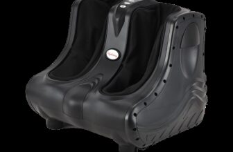 Lifelong LLM747 Leg, Foot and Calf Machine with Vibration for Pain Relief – Home Use Massager(Black)