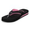 DOCTOR EXTRA SOFT Care Diabetic Orthopedic Pregnancy Flat Super Comfort Dr Flipflops and House Slippers For Women’s and Girl’s D-18-Black Pink-6 UK