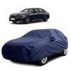 Sulfar 100% Water Resistant Car Body Cover Compatible with Mirror for BMW i5(Electric) (Triple Stitched, Full Bottom Elastic, Navy Blue)