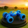 GRAPHENE Pull Back Friction Powered Monster Car Truck Telescopic DTX Toy Car for Kids Non Electric Gift for 2 3 4 5 6 Year Boys Girls Push and GO 4 Wheel Off-Road Vehicles Racing Stunt Car