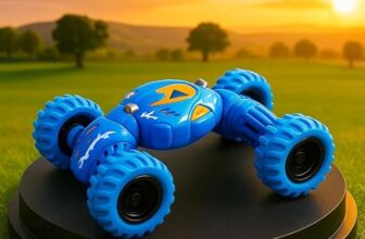GRAPHENE Pull Back Friction Powered Monster Car Truck Telescopic DTX Toy Car for Kids Non Electric Gift for 2 3 4 5 6 Year Boys Girls Push and GO 4 Wheel Off-Road Vehicles Racing Stunt Car