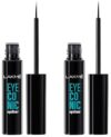 LAKMÉ Eyeconic Liquid Eye Liner, Black, Long Lasting Matte Waterproof Liner – Smudge Proof, Transfer Proof Eye Makeup for 24 hrs, 4.5 ml (Pack of 2)