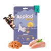 Applod Tender Chicken Mix Fruit Rings Dog Treats for Puppies & Adult Dogs | Made with Real Chicken Breast | High-Protein Low-Fat Grain-Free Reward Snacks | Pack of 2 | 50g x 2