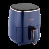 Pigeon Healthifry+ with 360 High Speed Air Circulation Technology 1200 W with Non-Stick Basket – Blue Air Fryer(4.2 L)